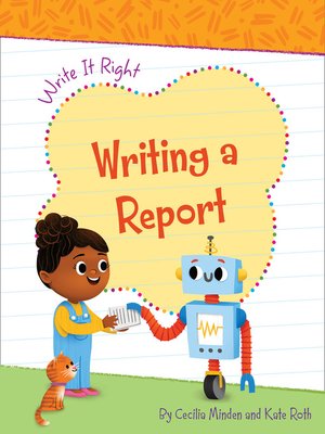 cover image of Writing a Report